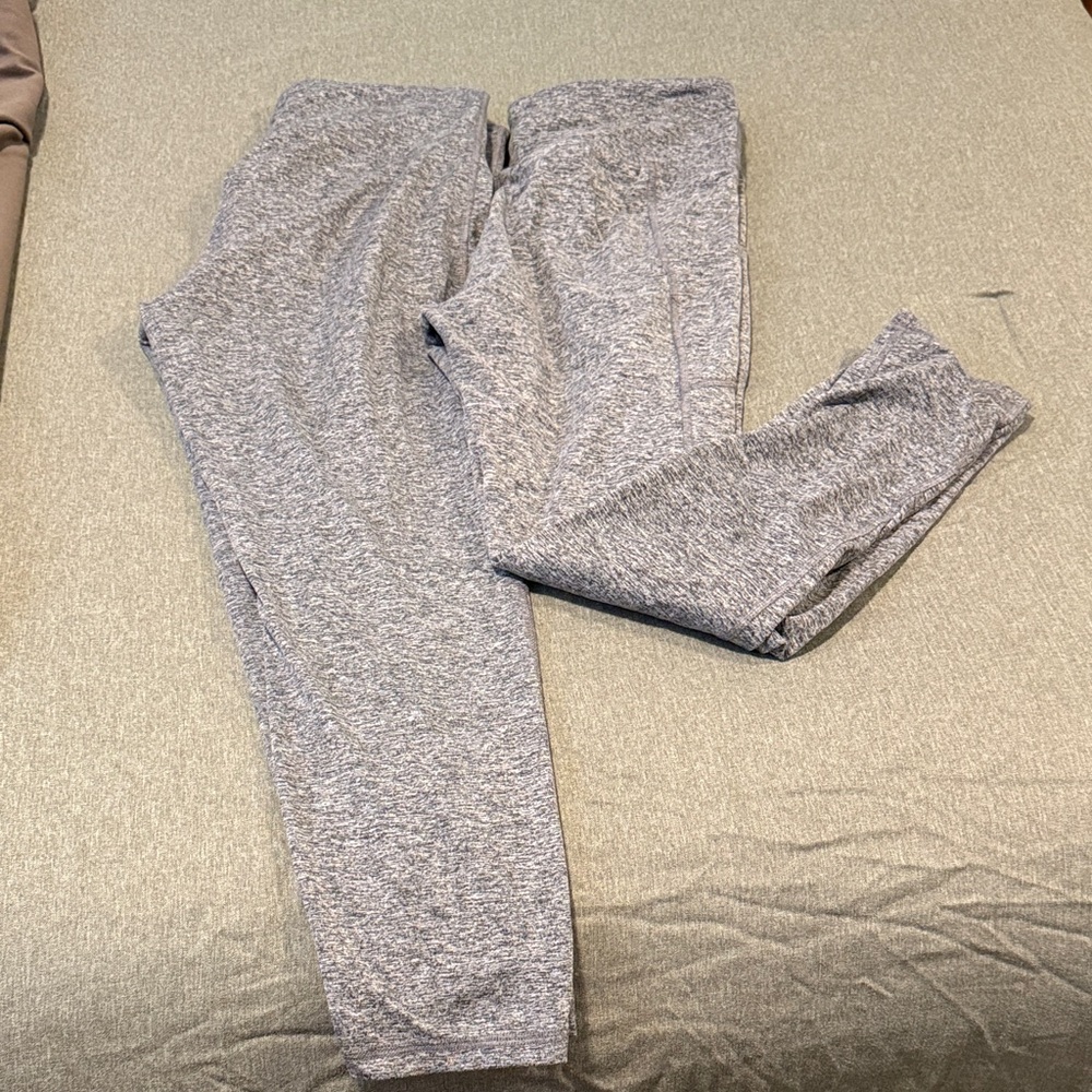 (2) Bundle brushed Gray Women's Leggings